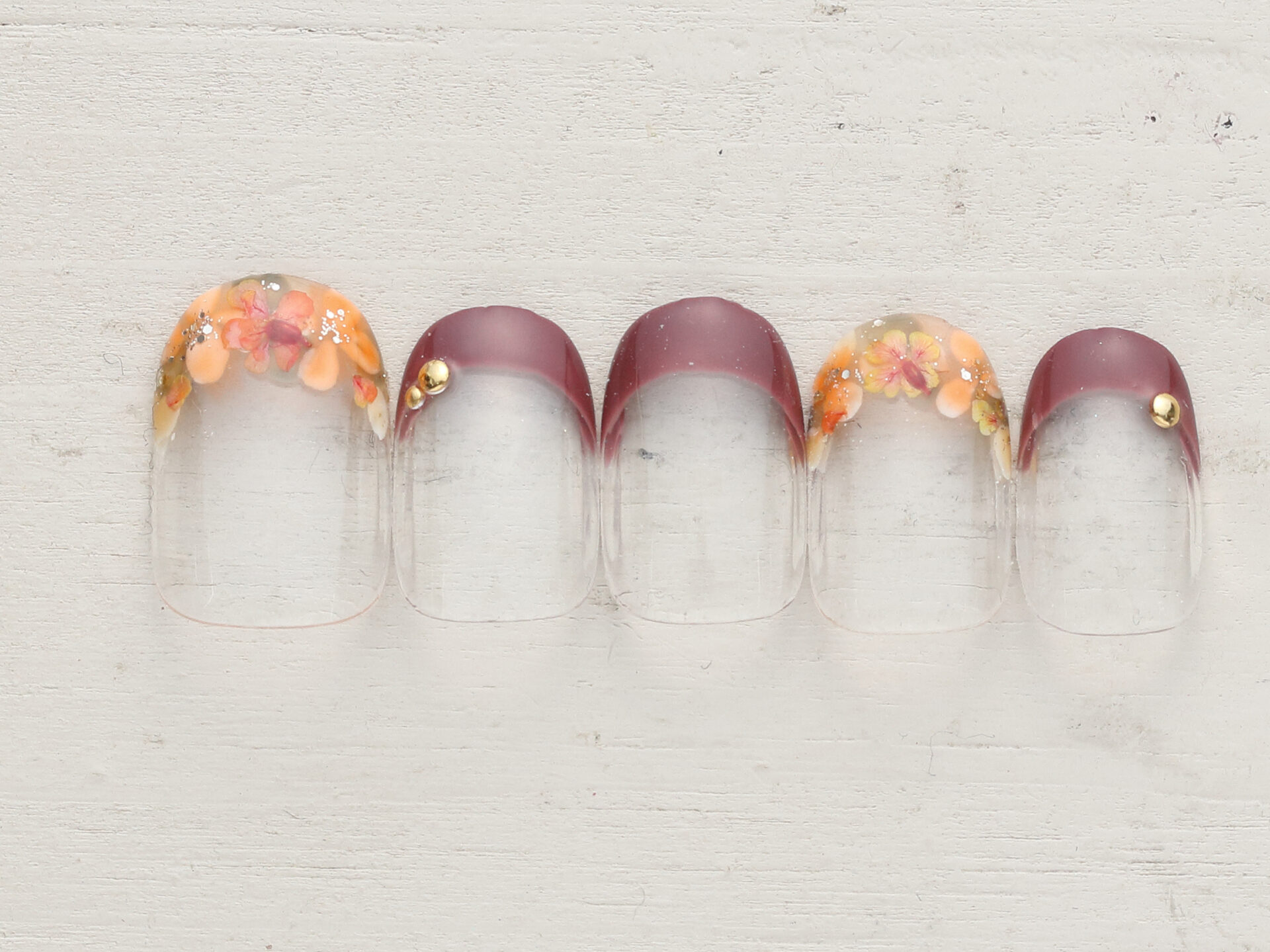 押し花フレンチ