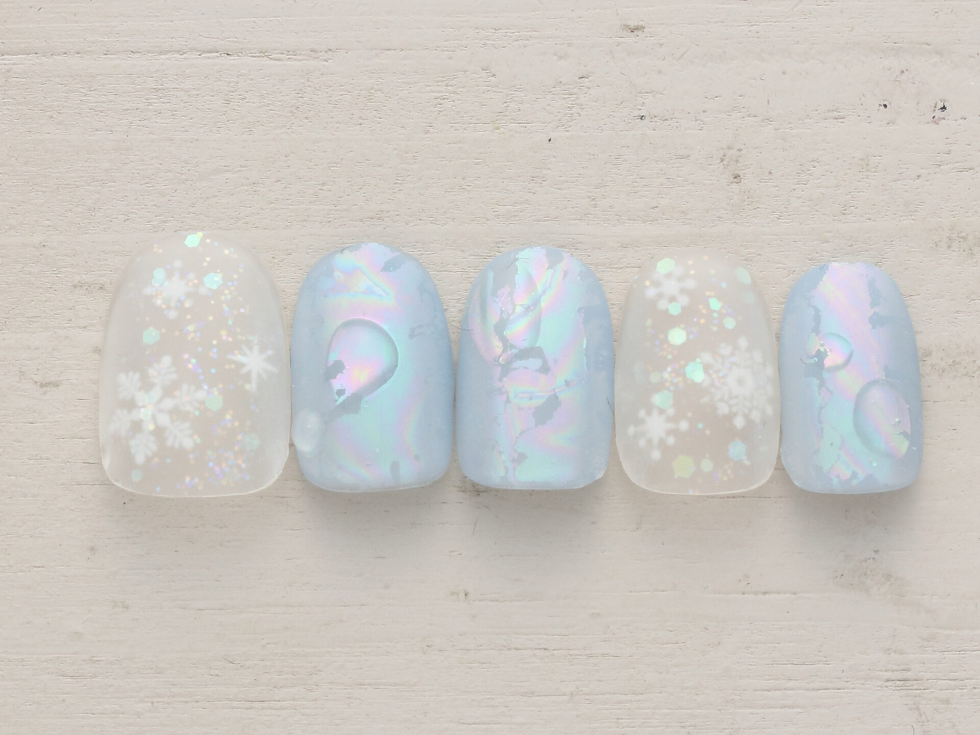 すりガラス結晶